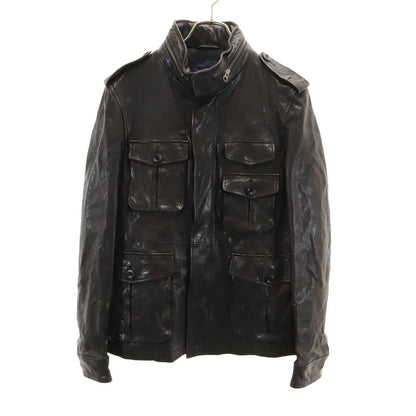 OTAGIRA Black Leather Jacket Size M
