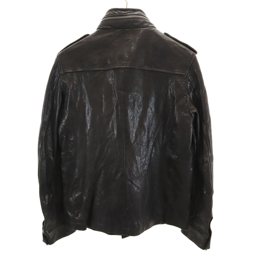 OTAGIRA Black Leather Jacket Size M