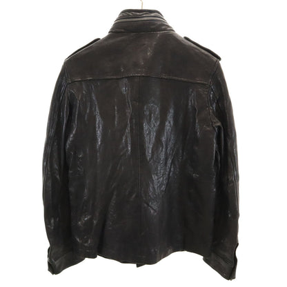 OTAGIRA Black Leather Jacket Size M