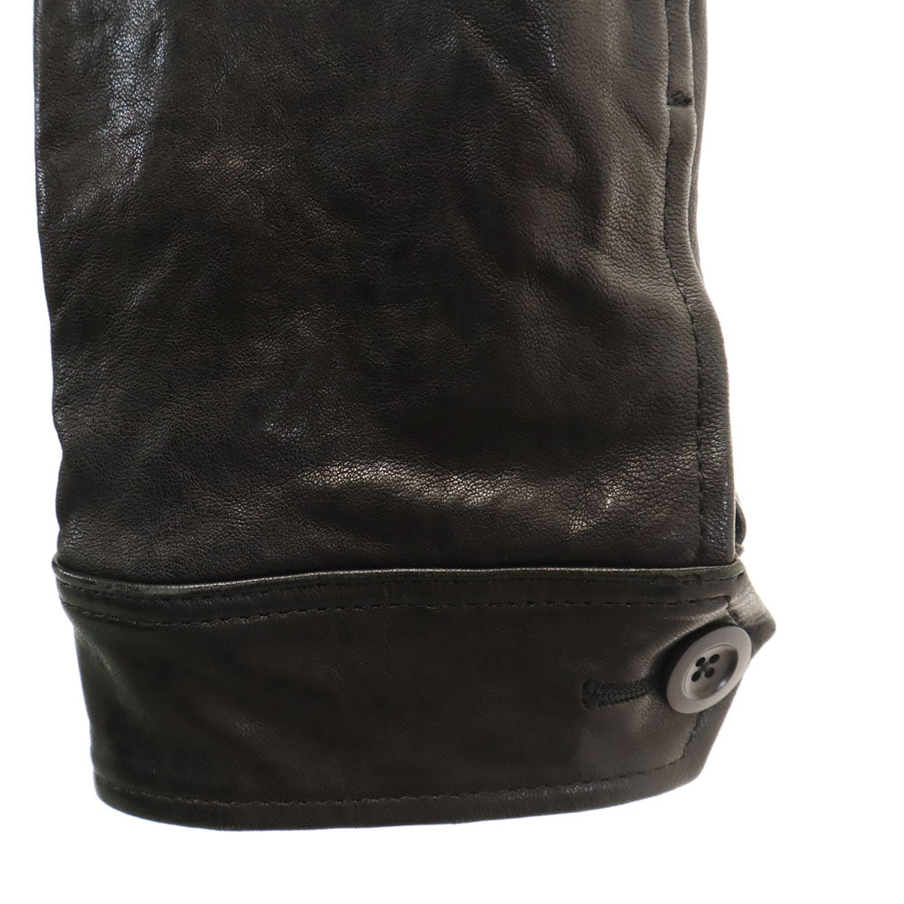 OTAGIRA Black Leather Jacket Size M