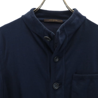LOUIS VUITTON Italian Knit Jacket Navy Size M