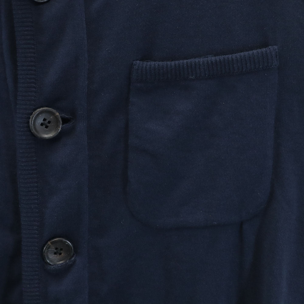 LOUIS VUITTON Italian Knit Jacket Navy Size M