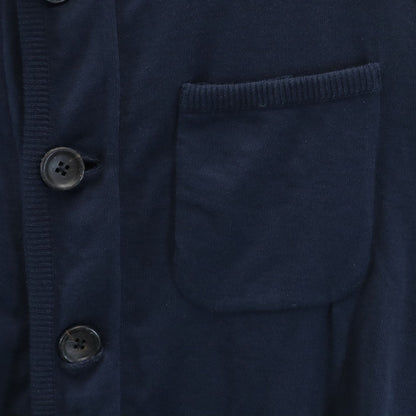 LOUIS VUITTON Italian Knit Jacket Navy Size M