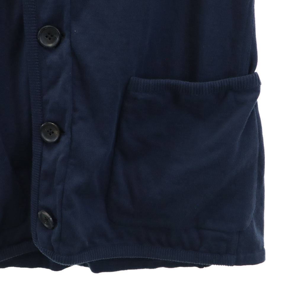 LOUIS VUITTON Italian Knit Jacket Navy Size M