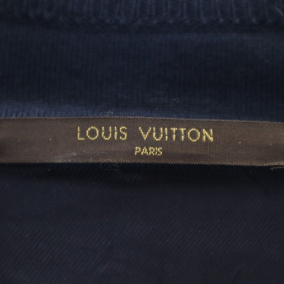 LOUIS VUITTON Italian Knit Jacket Navy Size M