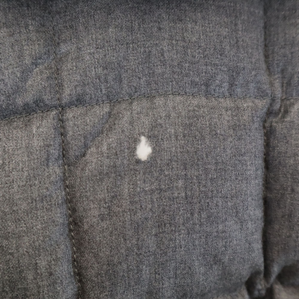 DUVETICA AKM Wool Hooded Down Jacket Gray Size XL