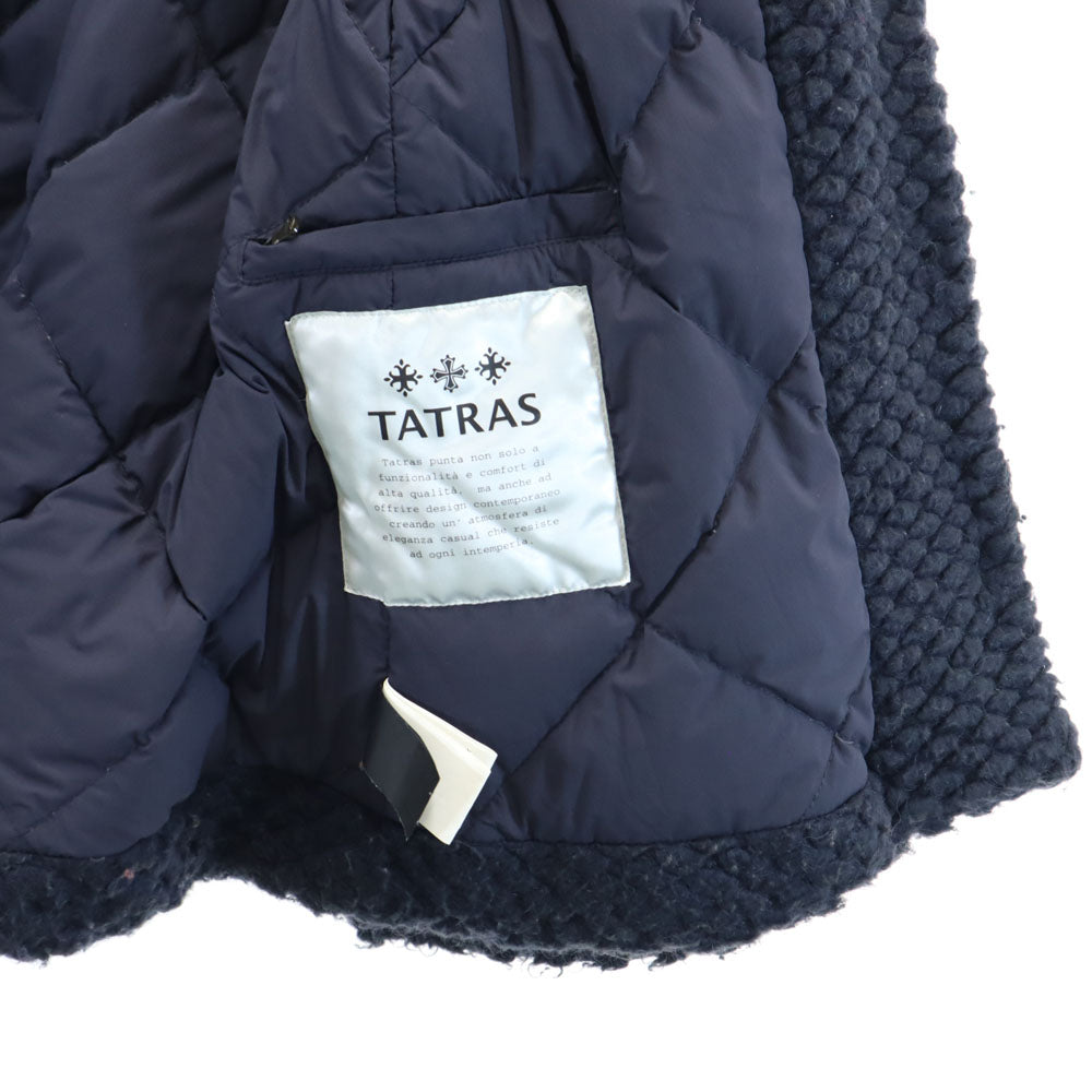 TATRAS Polish Wool Blend Down Jacket Navy Size JP 3