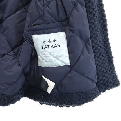 TATRAS Polish Wool Blend Down Jacket Navy Size JP 3