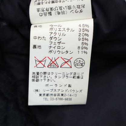 TATRAS Polish Wool Blend Down Jacket Navy Size JP 3