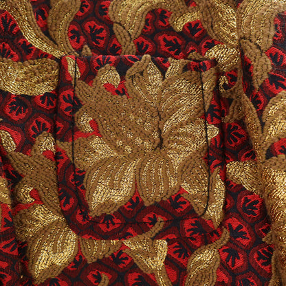 GUCCI Floral Jacquard Jacket Red Size 38
