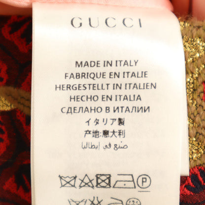 GUCCI Floral Jacquard Jacket Red Size 38