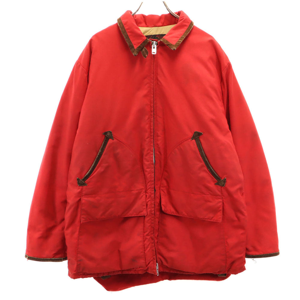 Ten-X 70s USA Goose Down Hunting Jacket Red Size L