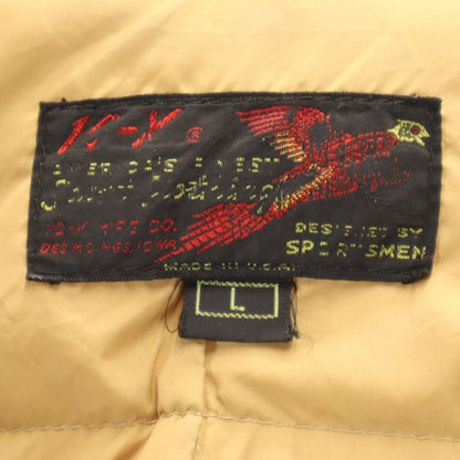 Ten-X 70s USA Goose Down Hunting Jacket Red Size L