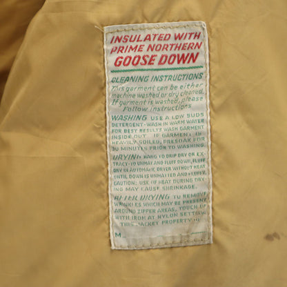 Ten-X 70s USA Goose Down Hunting Jacket Red Size L