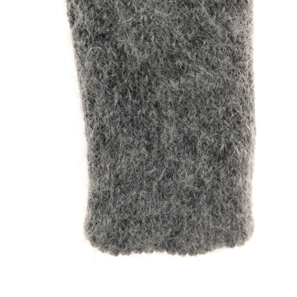 Stella McCartney Layered Long Sleeve Sweater Gray Size 36