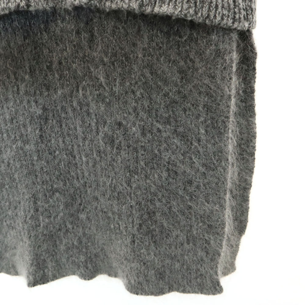 Stella McCartney Layered Long Sleeve Sweater Gray Size 36