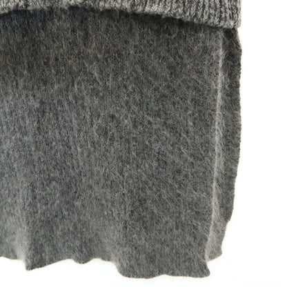 Stella McCartney Layered Long Sleeve Sweater Gray Size 36