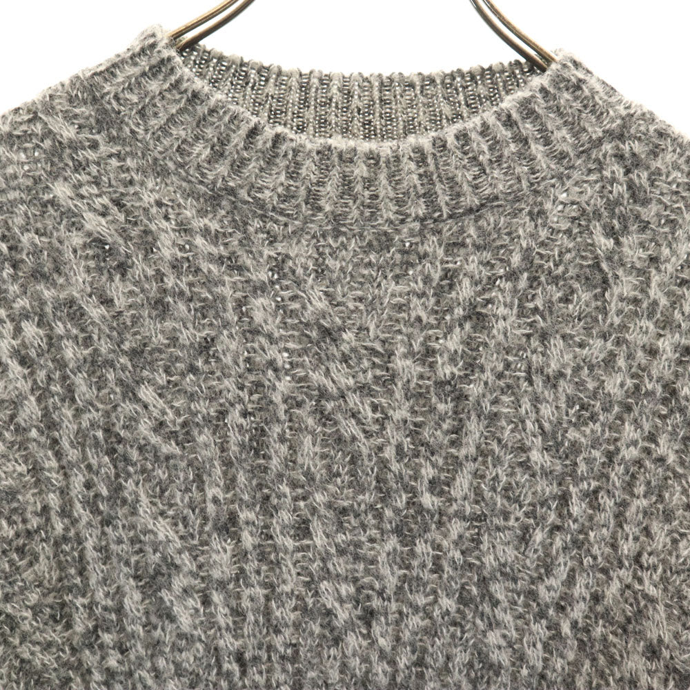 Stella McCartney Layered Long Sleeve Sweater Gray Size 36