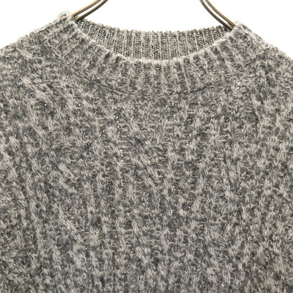 Stella McCartney Layered Long Sleeve Sweater Gray Size 36