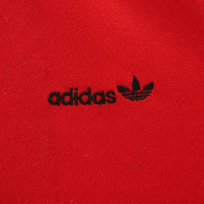 adidas 70s Descente Vintage Trefoil Track Jacket Red Size M