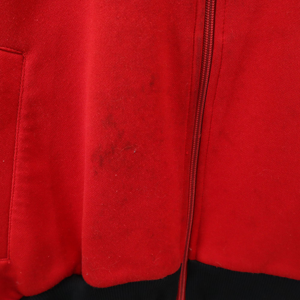 adidas 70s Descente Vintage Trefoil Track Jacket Red Size M