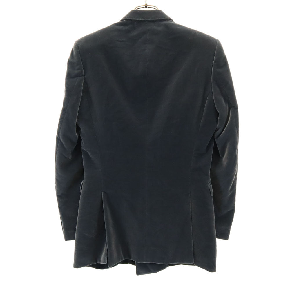 Burberry Prorsum Italian Made Velour Jacket Gray Size 44