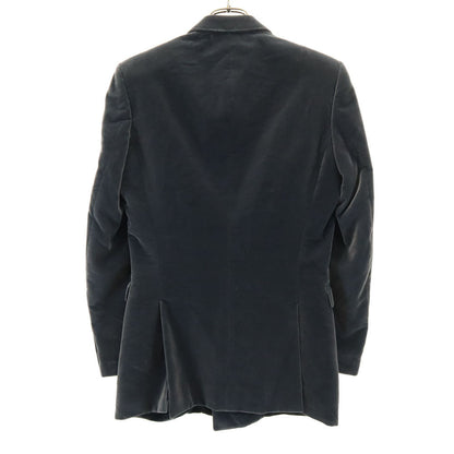 Burberry Prorsum Italian Made Velour Jacket Gray Size 44