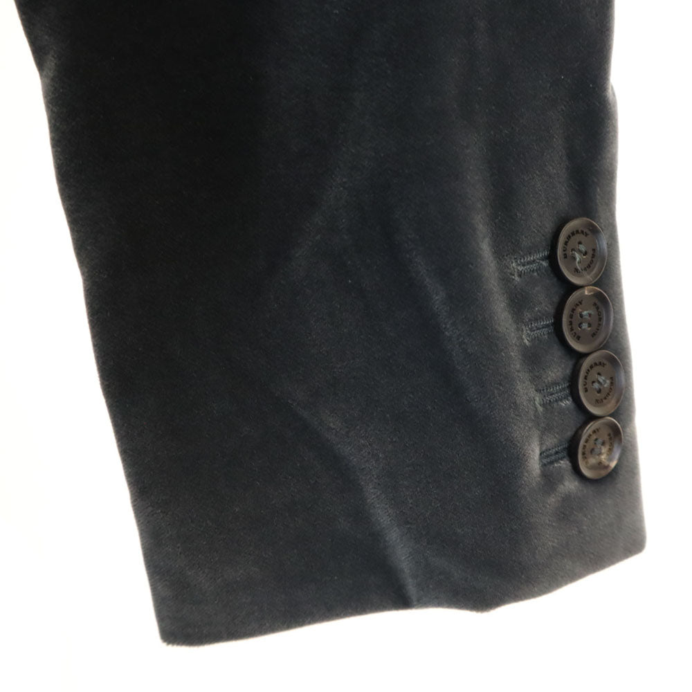 Burberry Prorsum Italian Made Velour Jacket Gray Size 44