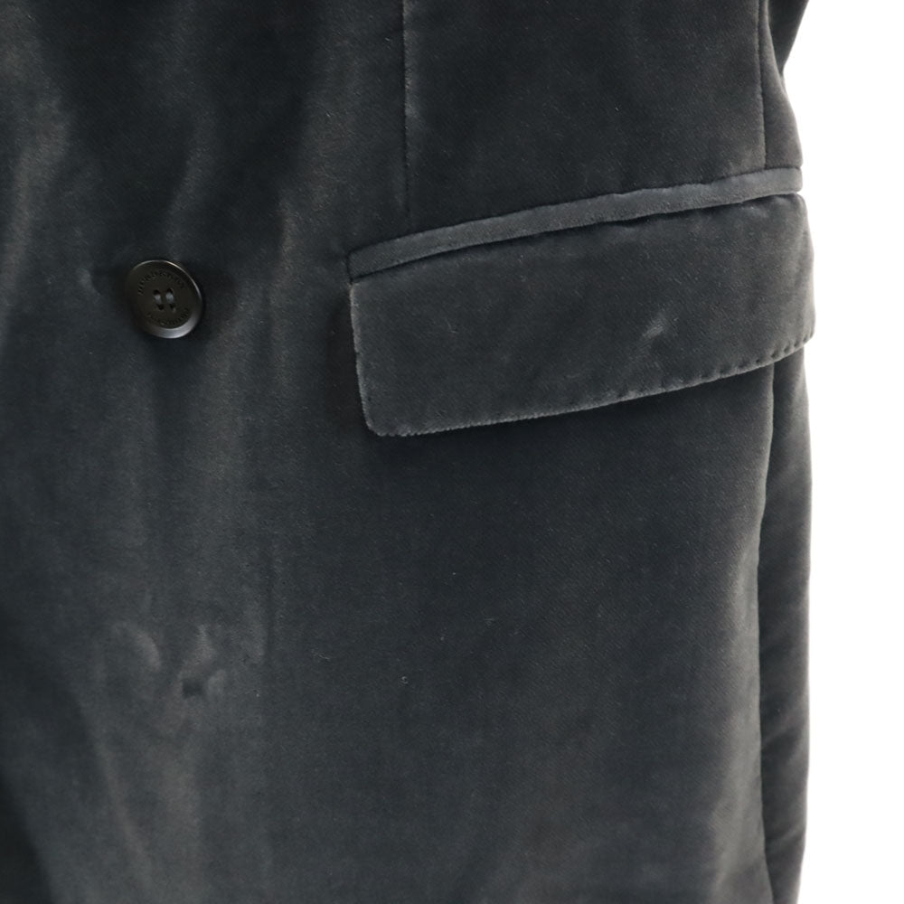 Burberry Prorsum Italian Made Velour Jacket Gray Size 44