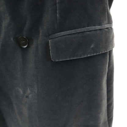 Burberry Prorsum Italian Made Velour Jacket Gray Size 44