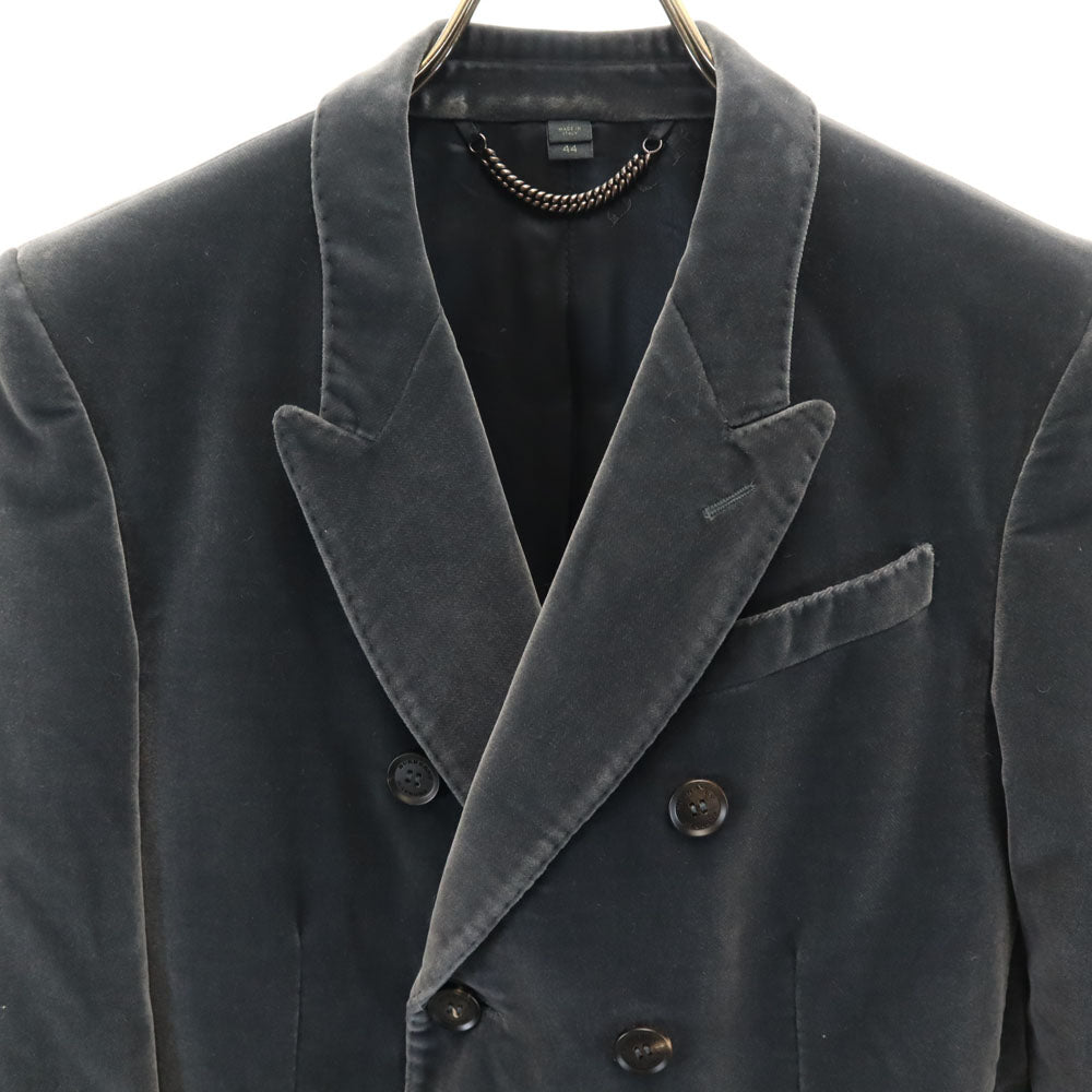 Burberry Prorsum Italian Made Velour Jacket Gray Size 44