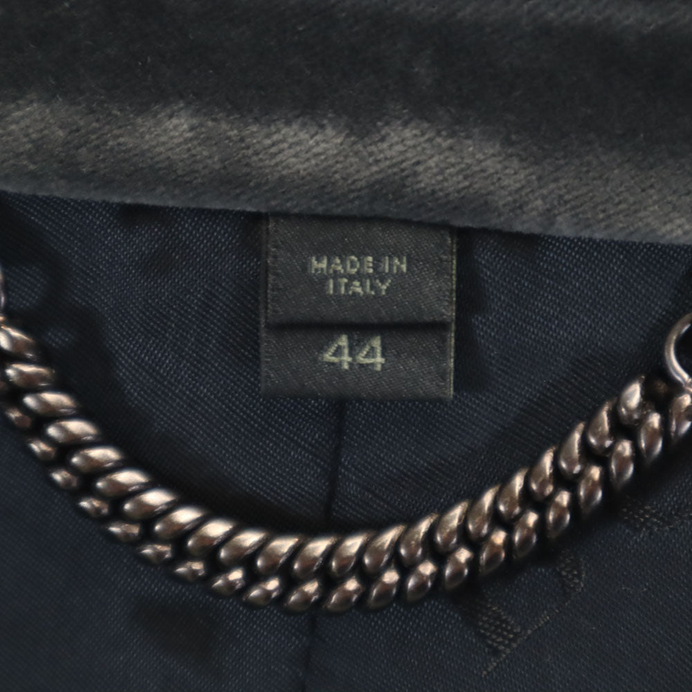 Burberry Prorsum Italian Made Velour Jacket Gray Size 44