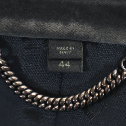 Burberry Prorsum Italian Made Velour Jacket Gray Size 44