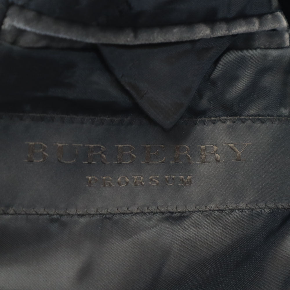 Burberry Prorsum Italian Made Velour Jacket Gray Size 44