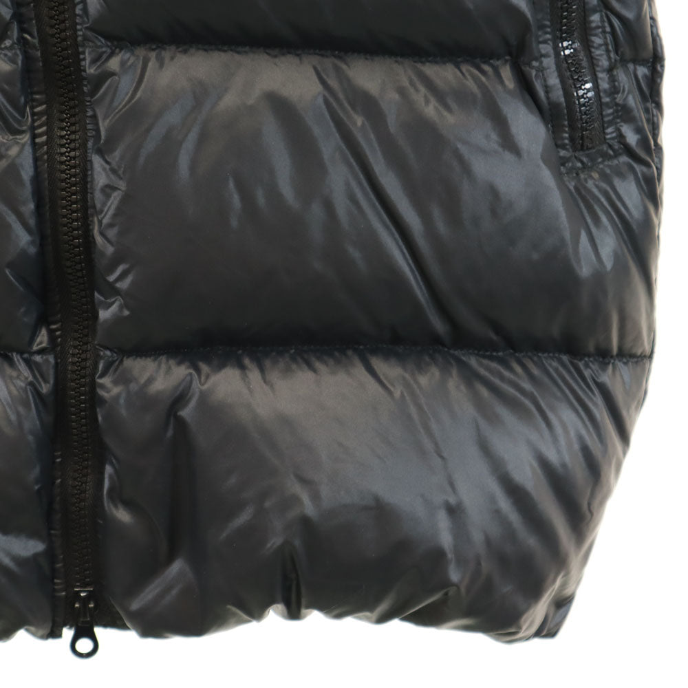 DUVETICA Kappa Fox Fur Down Jacket Charcoal Gray Size 38