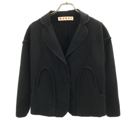 MARNI Wool Jacket Black Size 40