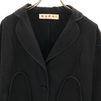 MARNI Wool Jacket Black Size 40