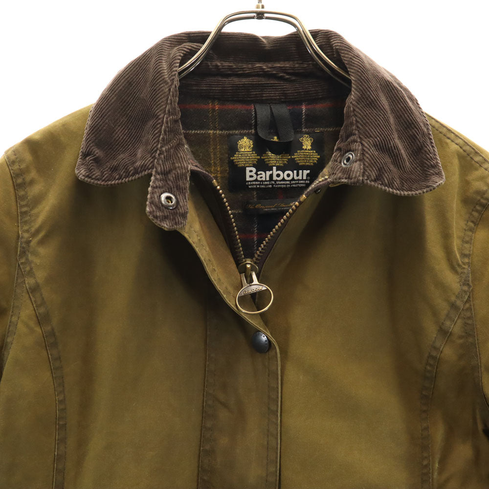 Barbour Newmarket 3-Warrant Oiled Jacket Brown Size 10