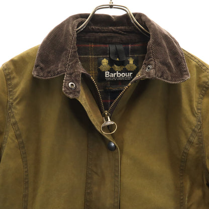 Barbour Newmarket 3-Warrant Oiled Jacket Brown Size 10