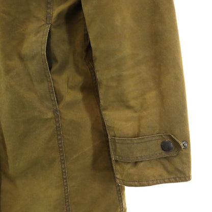 Barbour Newmarket 3-Warrant Oiled Jacket Brown Size 10