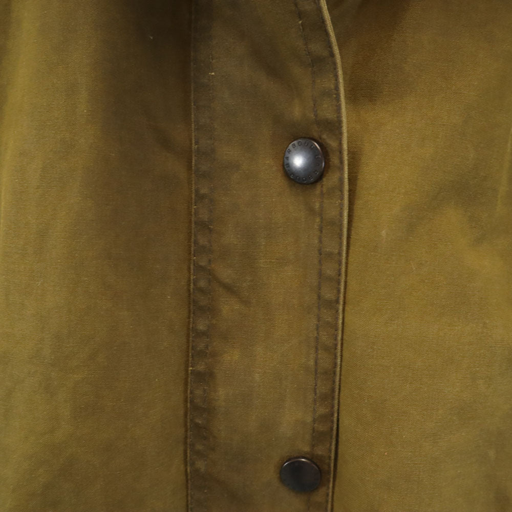 Barbour Newmarket 3-Warrant Oiled Jacket Brown Size 10