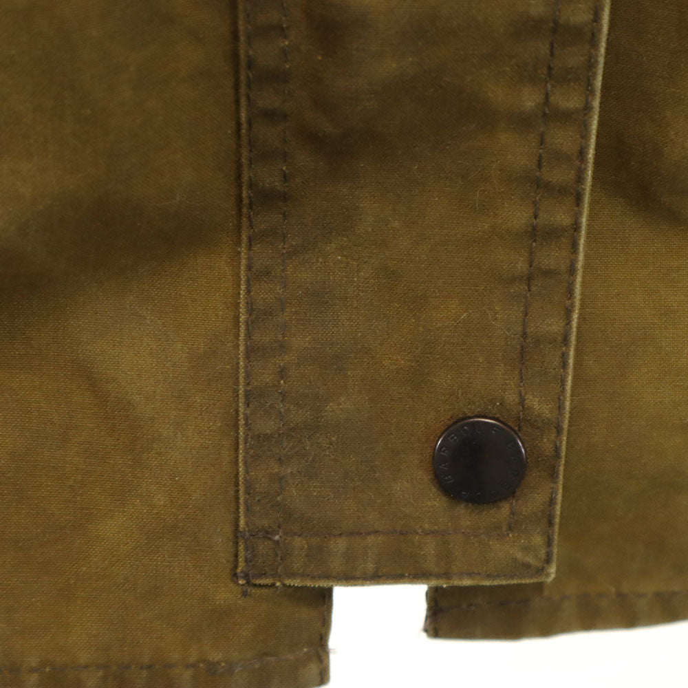 Barbour Newmarket 3-Warrant Oiled Jacket Brown Size 10