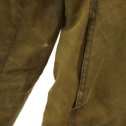 Barbour Newmarket 3-Warrant Oiled Jacket Brown Size 10