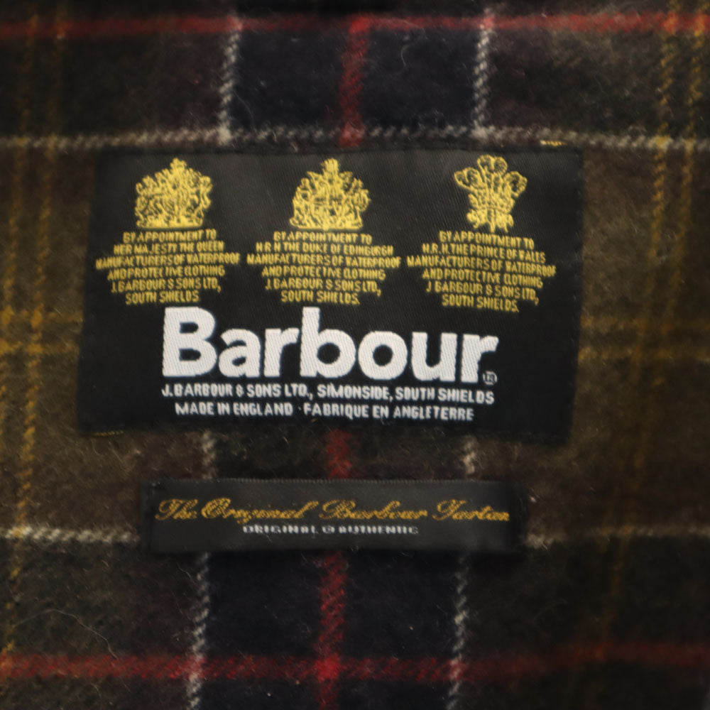 Barbour Newmarket 3-Warrant Oiled Jacket Brown Size 10