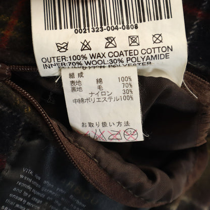 Barbour Newmarket 3-Warrant Oiled Jacket Brown Size 10