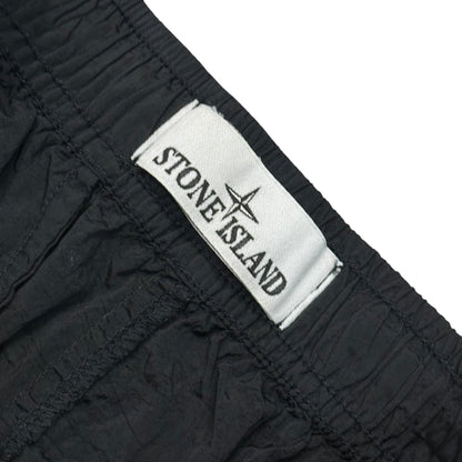 STONE ISLAND 23SS Nylon Metal Bermuda Shorts Black Size W28
