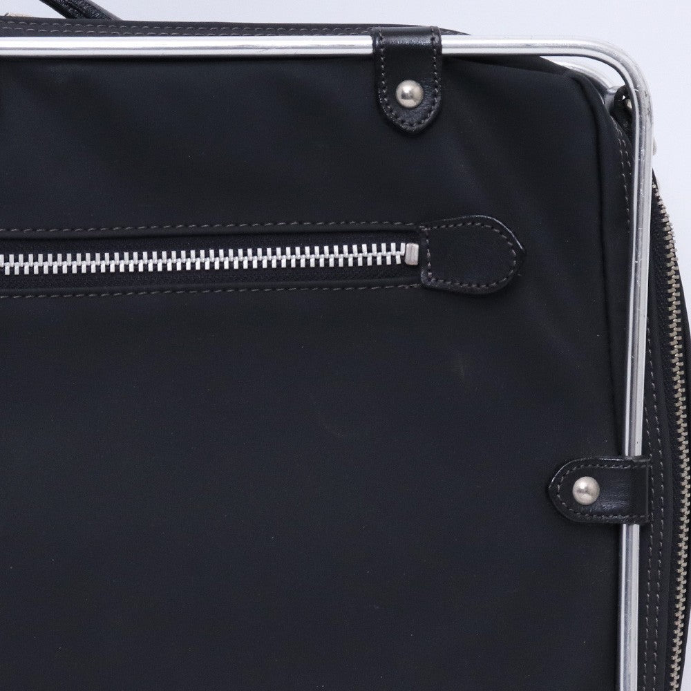 JEAN PAUL GAULTIER Metal Frame 2-Way Bag Black Size F