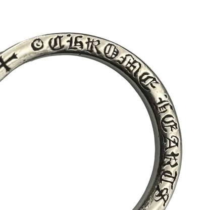 CHROME HEARTS NTFL Silver Ring Size JP 25