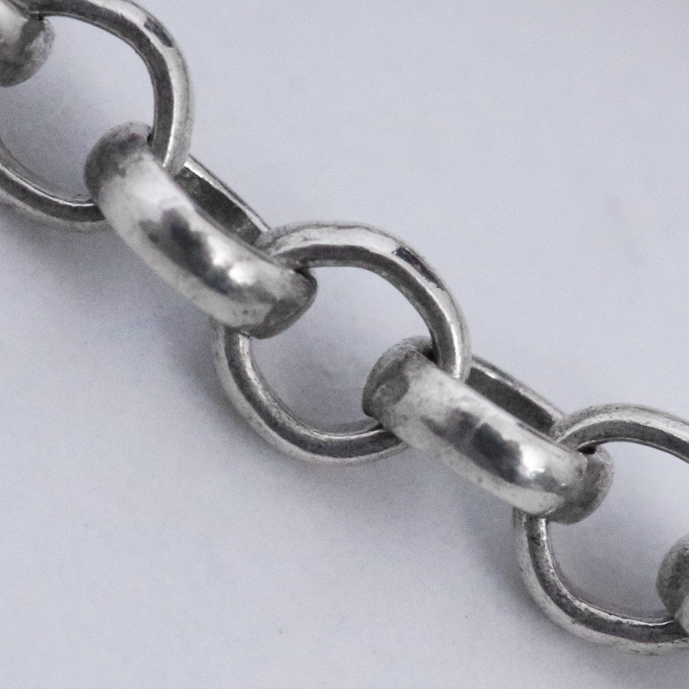 CHROME HEARTS Roll Chain Necklace Silver