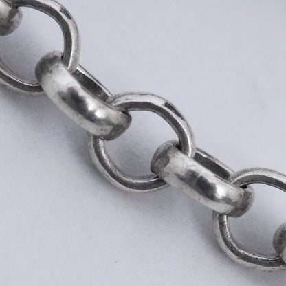 CHROME HEARTS Roll Chain Necklace Silver